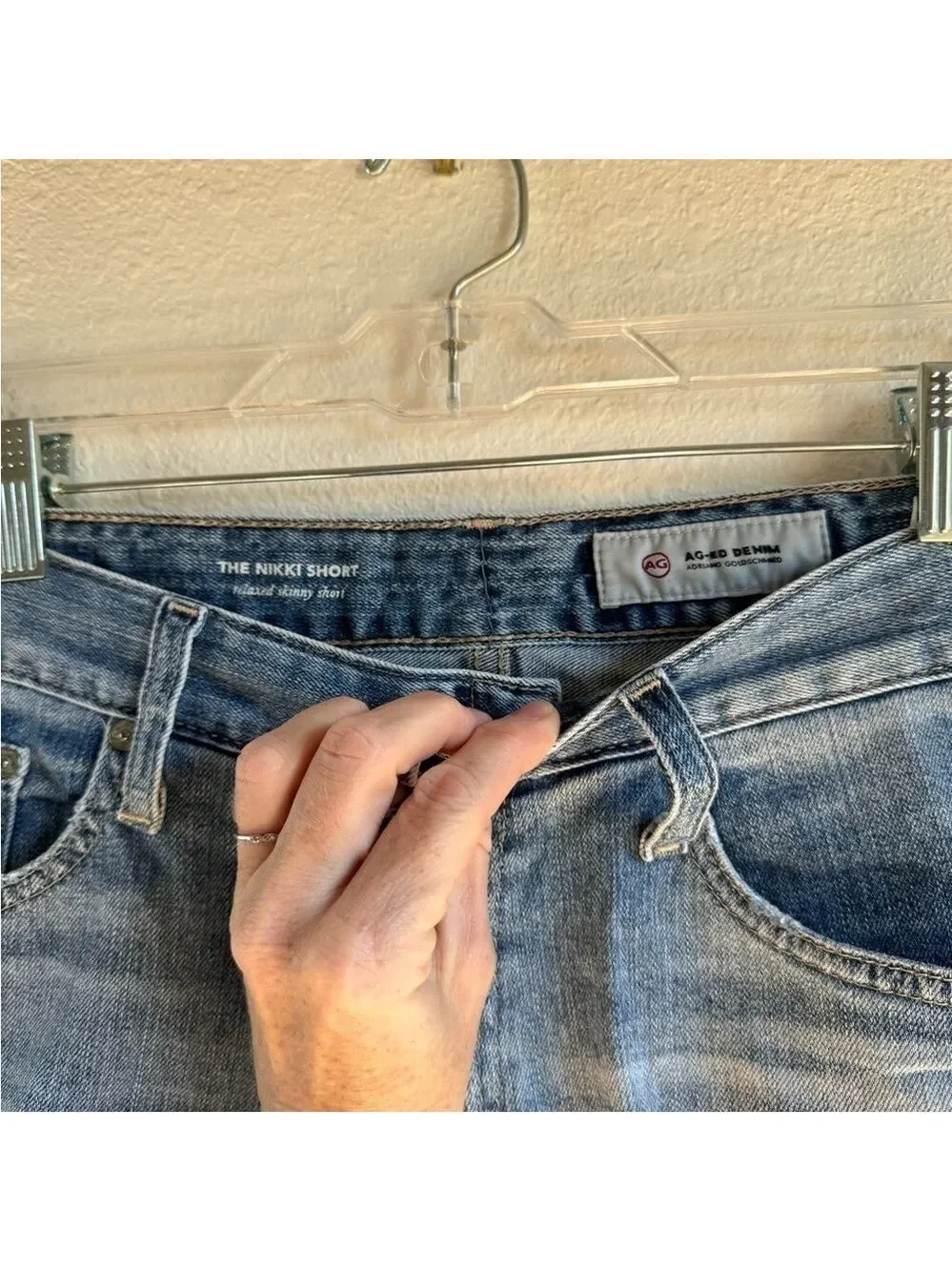 ADRIANO GOLDSCHMEID ‘The Nikki’ Jean Shorts